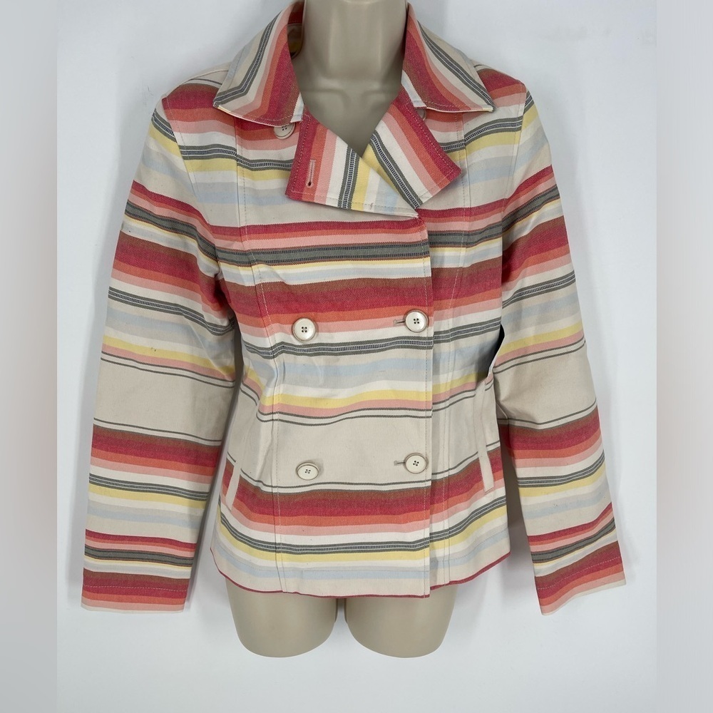 Tommy Hilfiger striped Jacket (B41#7) - Picture 1 of 8